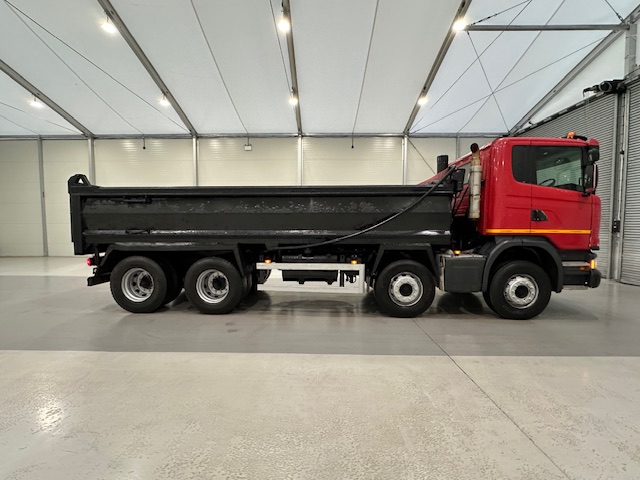 Scania G410 8×4 Sleeper Cab Steel Tipper
