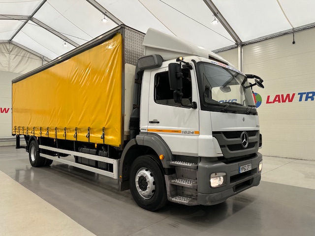 Mercedes Axor 1824 Day Cab Curtainsider Manual