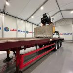 Montracon Tri Axle Flatbed Brick Grab Trailer - thumbnail
