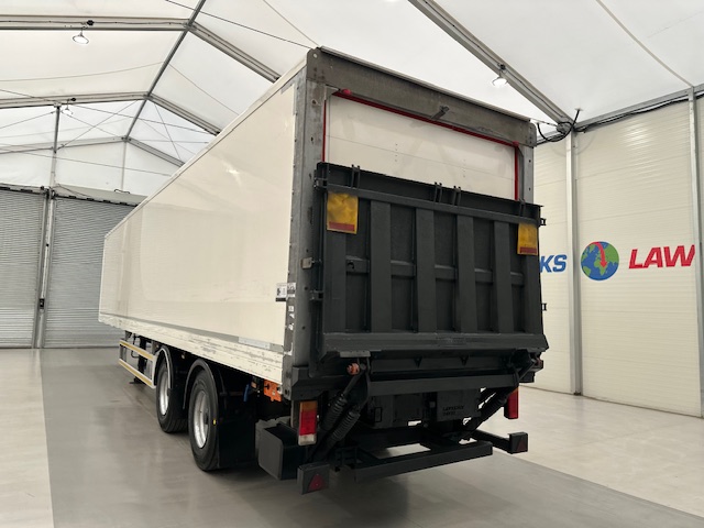 Lawrence David Tandem Axle Rear Steer Box Trailer