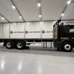 Scania P94 300 6×2 10 Tyre Rear Lift Flatbed - thumbnail