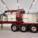 Corus Tri Axle Flatbed Brick Grab Trailer - thumbnail