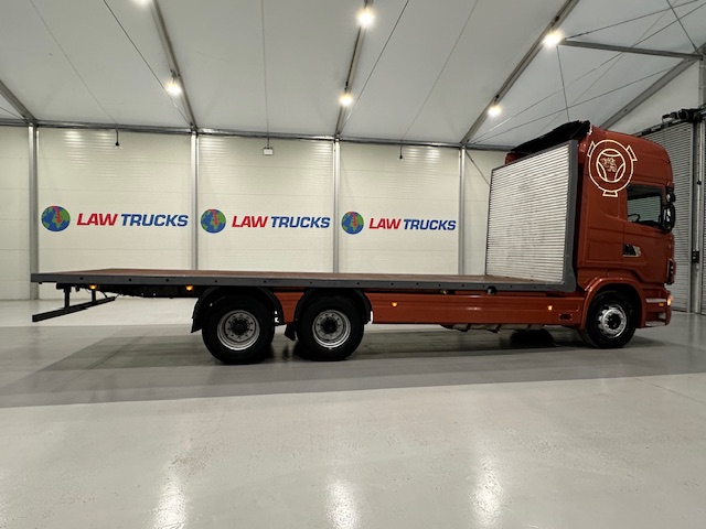 Scania R420 6×2 10 Tyre Rear Lift Flatbed Manual