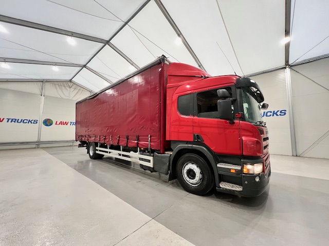 Scania P230 4×2 Sleeper Cab Curtainsider