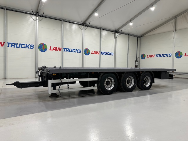 Weightlifter Tri Axle Flatbed Drawbar Trailer