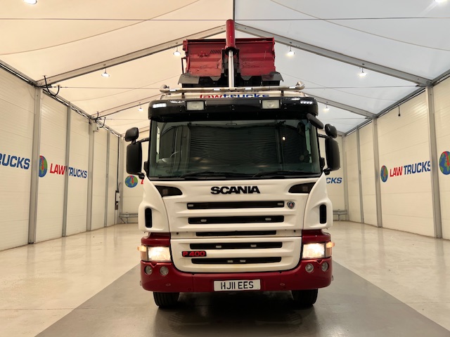 Scania P400 8×4 Sleeper Cab Steel Tipper