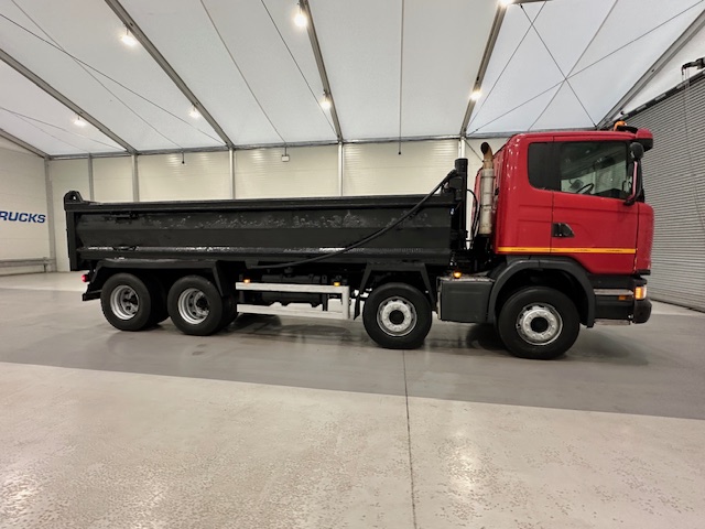 Scania G410 8×4 Sleeper Cab Steel Tipper