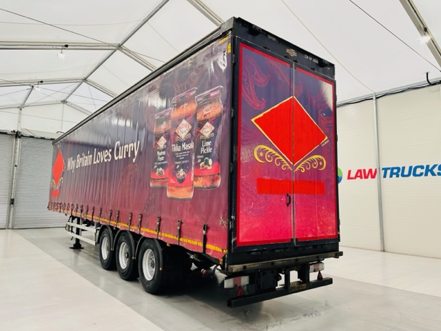 Don Bur Tri Axle 4.80m Curtainsider Trailer