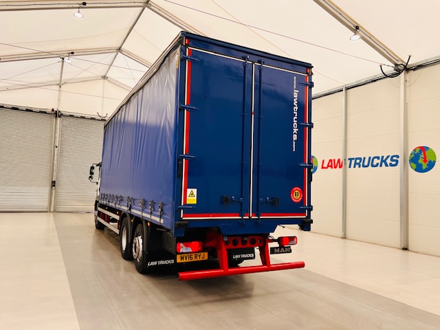 MAN TGS 26.340 6×2 Rear Steer Curtainsider