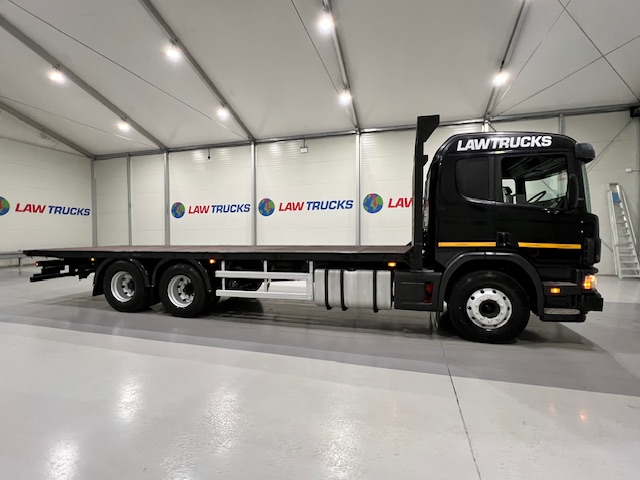 Scania P94 300 6×2 10 Tyre Rear Lift Flatbed