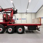 Corus Tri Axle Flatbed Brick Grab Trailer - thumbnail