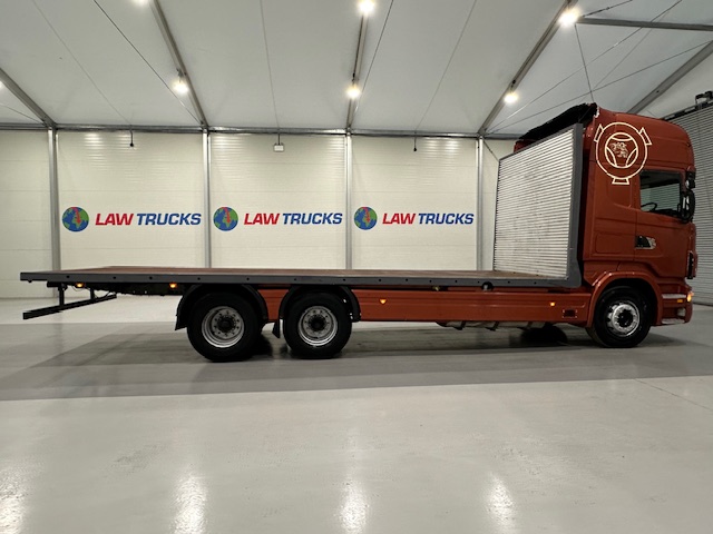 Scania R420 6×2 10 Tyre Rear Lift Flatbed Manual