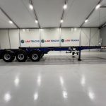 Dennison Tri Axle Sliding Skeletal Trailer BPW - thumbnail