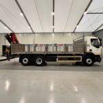Renault C320 6×2 Day Cab Dropside with Crane - thumbnail