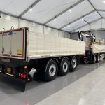 Volvo FM 450 Dropside Brick Grab Drawbar - thumbnail