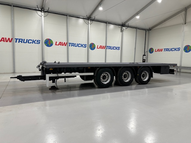 Weightlifter Tri Axle Flatbed Drawbar Trailer