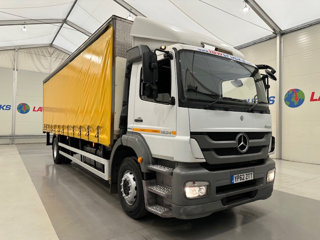 Mercedes Axor 1824 Day Cab Curtainsider Manual