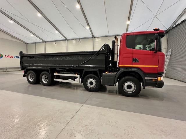 Scania G410 8×4 Sleeper Cab Steel Tipper