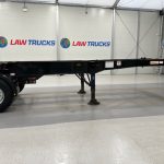 Dennison Tri Axle Sliding Skeletal Trailer BPW - thumbnail