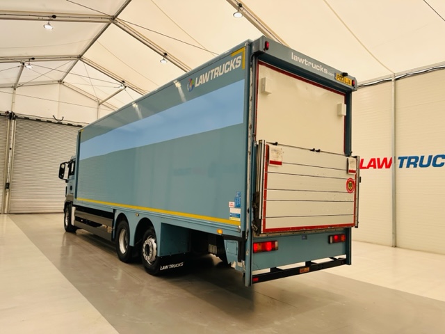 MAN TGS 26.360 6×2 Sleeper Cab Box Van