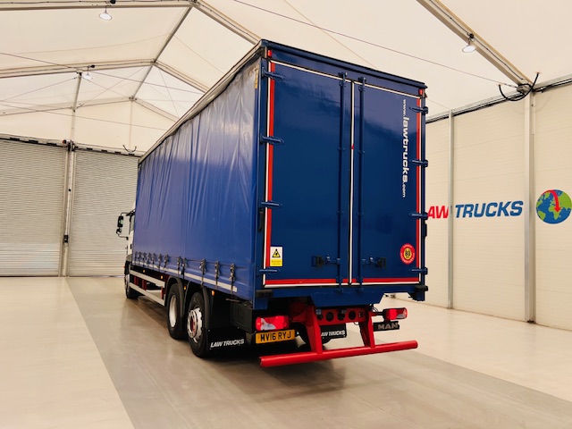 MAN TGS 26.340 6×2 Rear Steer Curtainsider