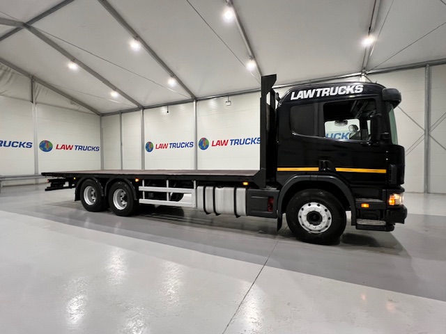 Scania P94 300 6×2 10 Tyre Rear Lift Flatbed