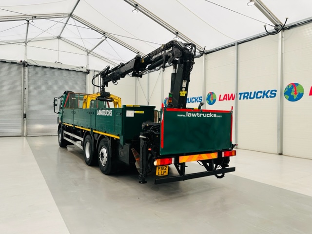 DAF CF75 310 Rear Lift Day Cab Dropside Brick Grab