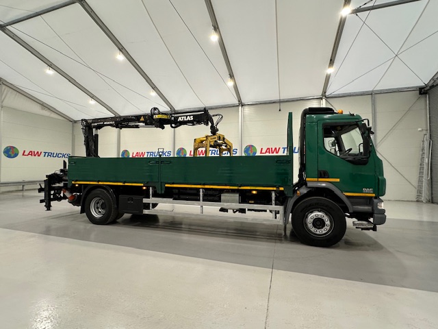 DAF LF55 220 Day Cab Dropside Crane