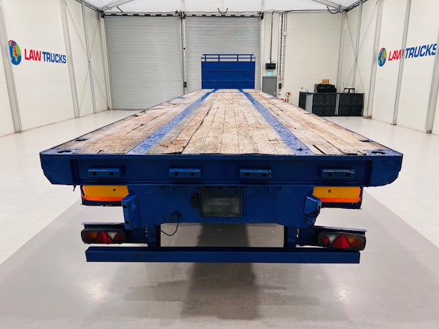 SDC Tri Axle PSK Extendable Flatbed Trailer