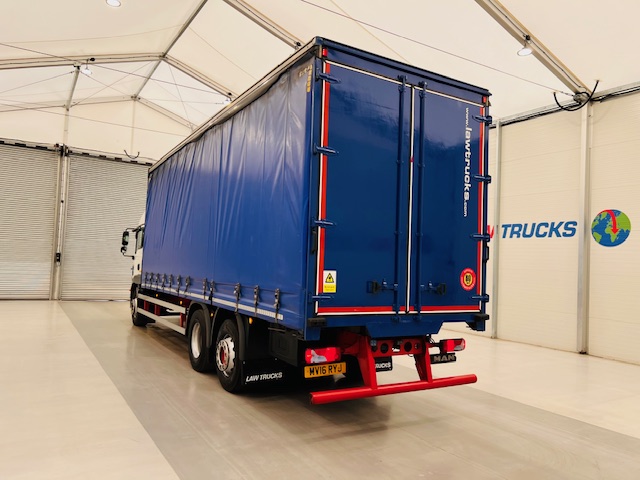 MAN TGS 26.340 6×2 Rear Steer Curtainsider