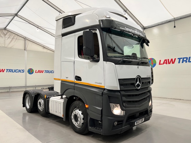 Mercedes Actros 2545 6×2 Midlift Tractor Unit
