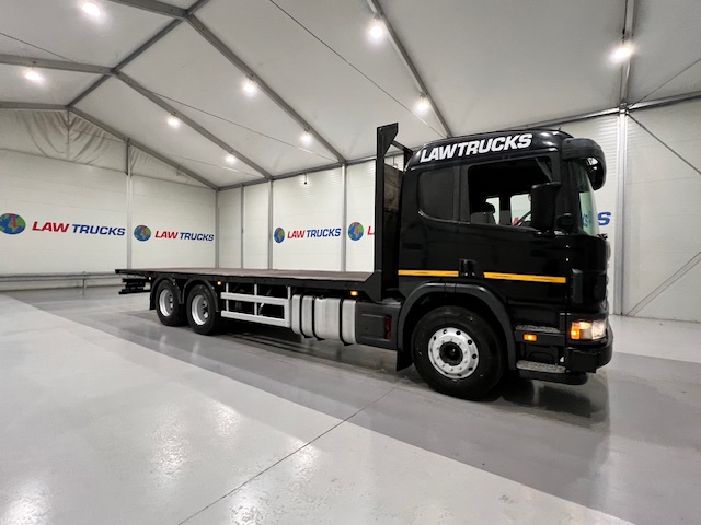 Scania P94 300 6×2 10 Tyre Rear Lift Flatbed
