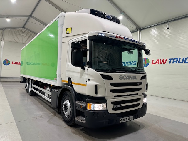 Scania P280 6×2 Rear Lift Day Cab Fridge Box