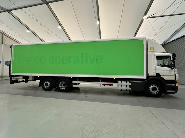 Scania P280 6×2 Rear Lift Day Cab Fridge Box Manual