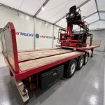 Corus Tri Axle Flatbed Brick Grab Trailer - thumbnail