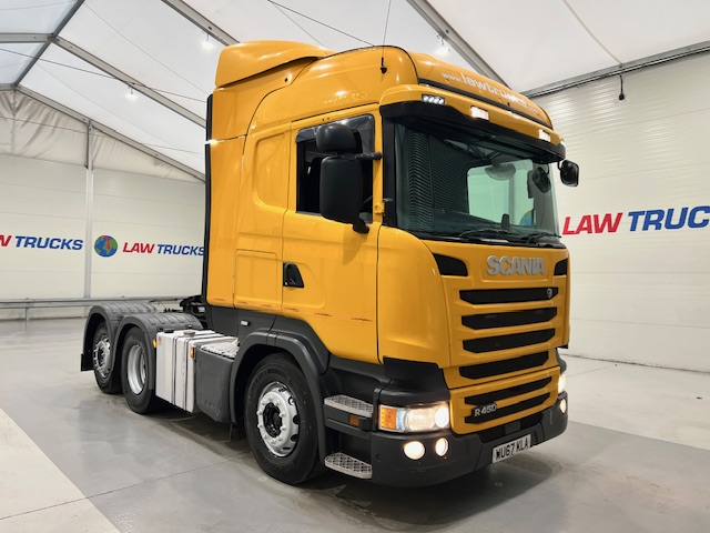 Scania R450 6×2 Rear Lift Tractor Unit PTO