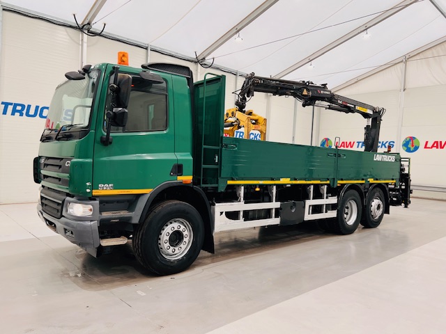 DAF CF75 310 Rear Lift Day Cab Dropside Brick Grab