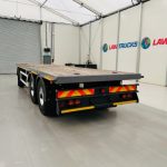 Fruehauf  Tri Axle Flatbed Drawbar Trailer - thumbnail