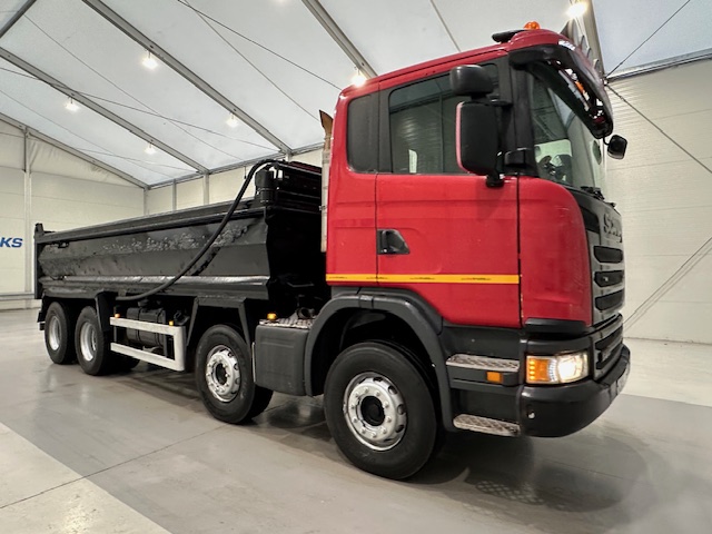 Scania G410 8×4 Sleeper Cab Steel Tipper