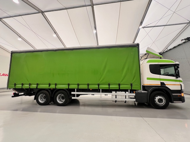 Scania P280 6×2 10 Tyre Rear Lift Curtainsider
