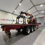 Montracon Tri Axle Flatbed Brick Grab Trailer - thumbnail