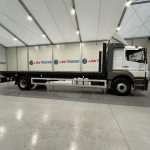 Mercedes Axor 1824 Sleeper Cab Flatbed - thumbnail