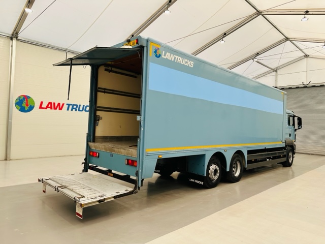 MAN TGS 26.360 6×2 Sleeper Cab Box Van