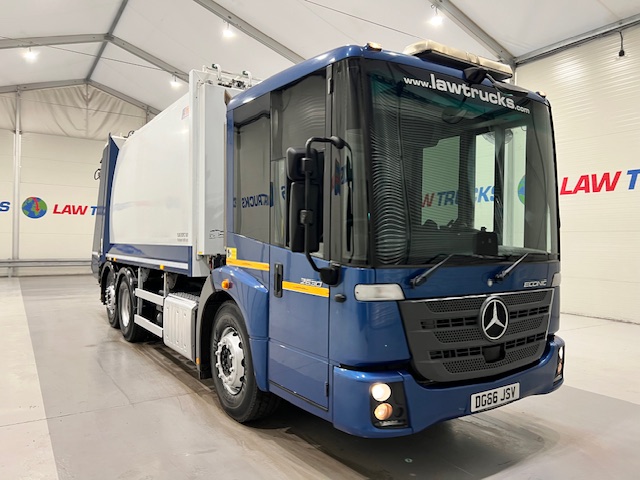 Mercedes Econic 2630 6×2 Refuse Bin Lorry