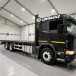 Scania P94 300 6×2 10 Tyre Rear Lift Flatbed - thumbnail