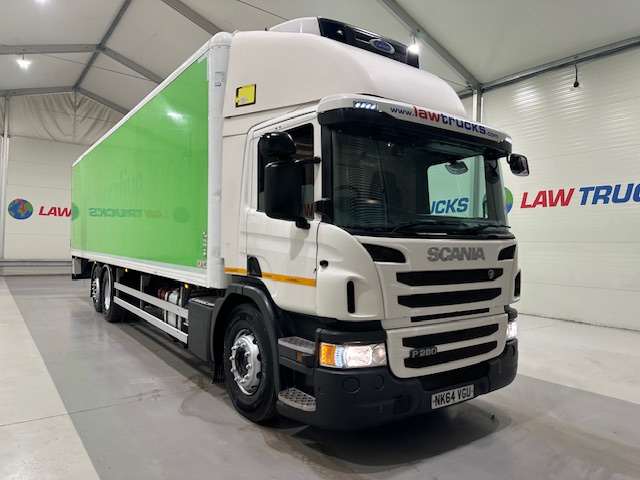Scania P280 6×2 Rear Lift Day Cab Fridge Box