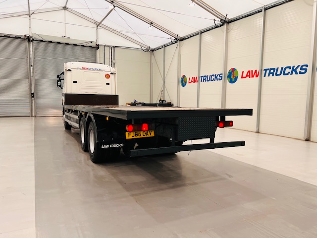 Scania R420 10 Tyre Rear Lift Flatbed