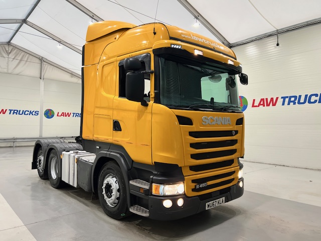Scania R450 6×2 Rear Lift Tractor Unit PTO