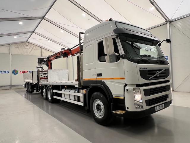 Volvo FM 450 Dropside Brick Grab Drawbar