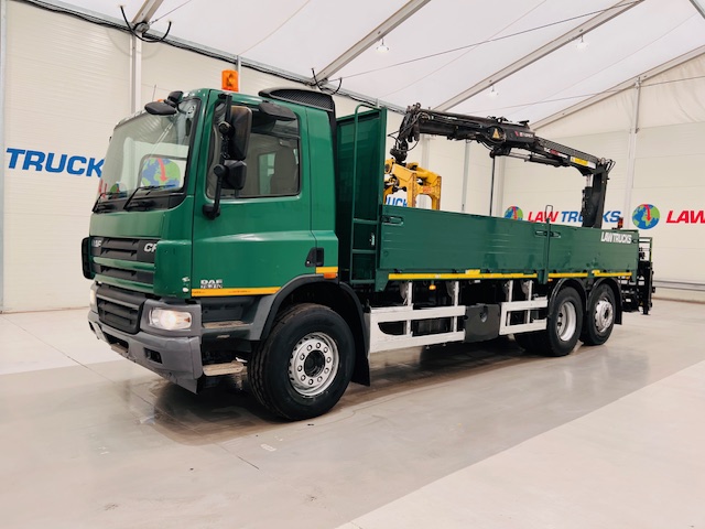 DAF CF75 310 Rear Lift Day Cab Dropside Brick Grab